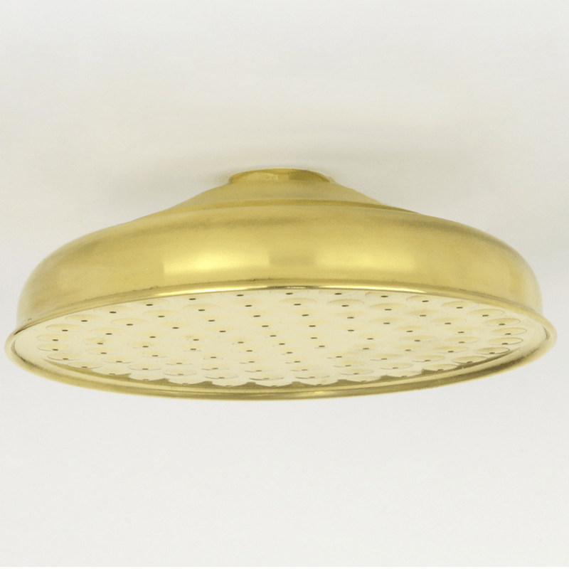 Load image into Gallery viewer, 140mm Shower Head Brass or Copper Plated