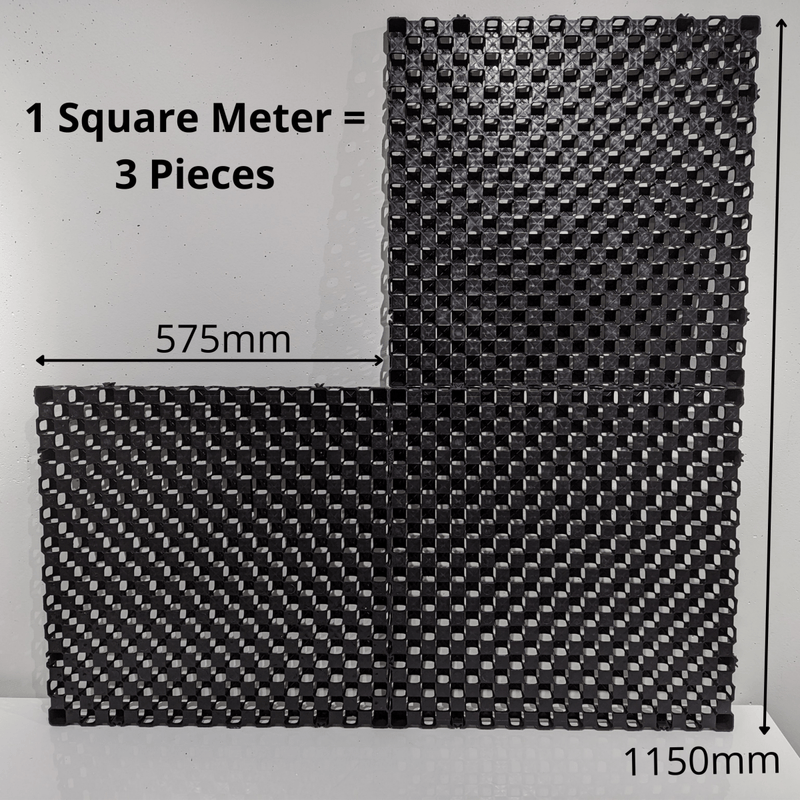 Load image into Gallery viewer, 1 square metre of 30mm flo cell with measurements