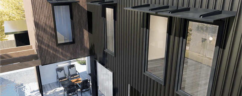 Easy Installation on Existing Homes/Buildings Retrofitted to Cladding