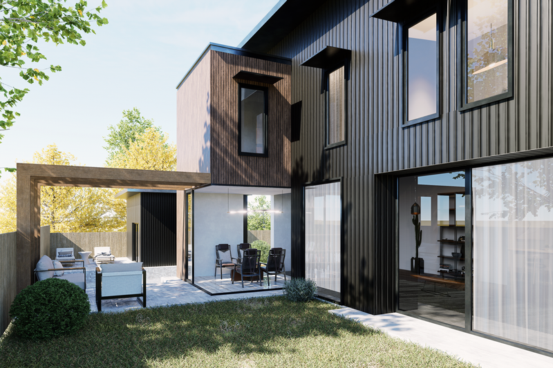 Load image into Gallery viewer, Modern Window Hoods - Slimline - Pre or Post Cladding ModHoods