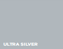 Ultra silver colour sample