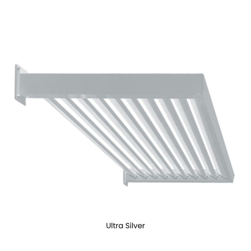 Load image into Gallery viewer, Clik'n'Fit Aluminium Window Awnings - Fixed Angle LOUVRE SLATS