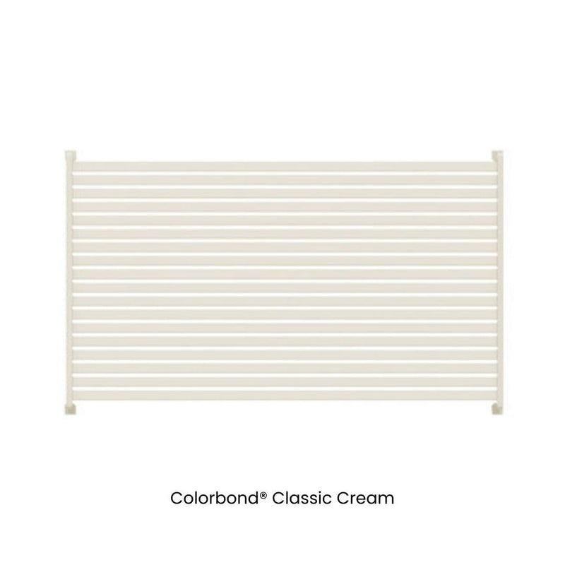 Load image into Gallery viewer, Clik'n'Fit® Aluminium Window Privacy Screens - FLAT SLATS - Suits 1500, 1800 or 2100mm Widths