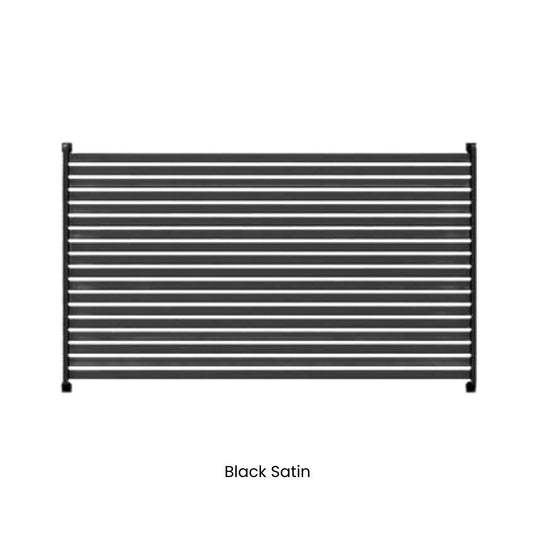 Clik'n'Fit® Aluminium Window Privacy Screens - FLAT SLATS - Suits 1500, 1800 or 2100mm Widths