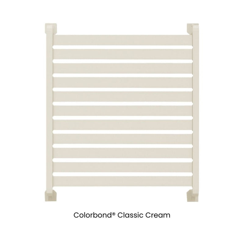 Load image into Gallery viewer, Clik'n'Fit® Aluminium Window Privacy Screens - FLAT SLATS - 600, 900 or 1200mm Widths