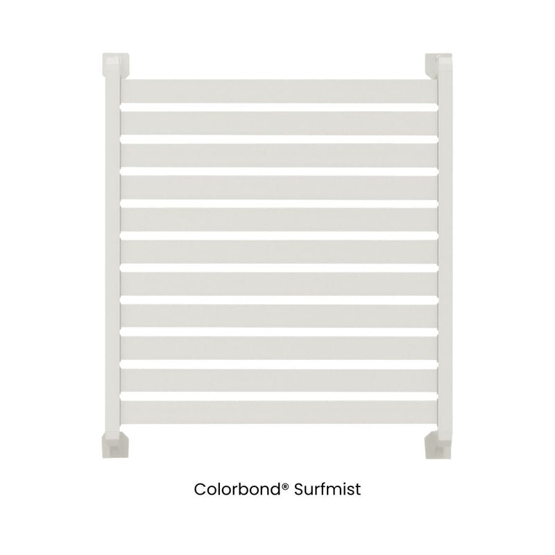 Load image into Gallery viewer, Clik'n'Fit® Aluminium Window Privacy Screens - FLAT SLATS - 600, 900 or 1200mm Widths