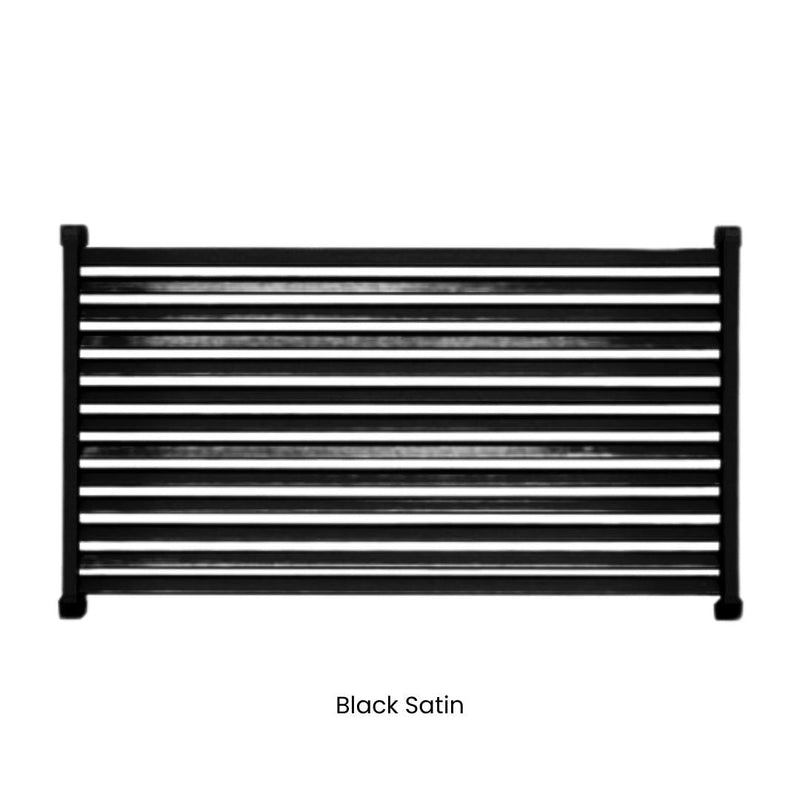 Load image into Gallery viewer, Clik'n'Fit® Aluminium Window Privacy Screens - LOUVRE SLATS - 1500, 1800 or 2100mm Width Windows