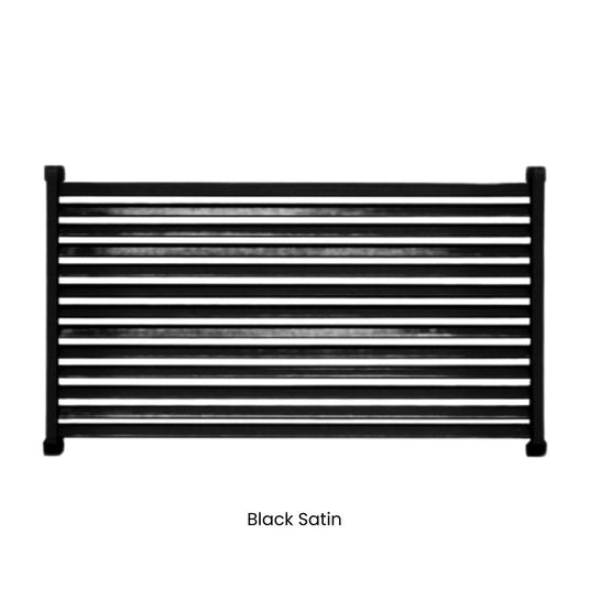 Clik'n'Fit® Aluminium Window Privacy Screens - LOUVRE SLATS - 1500, 1800 or 2100mm Width Windows