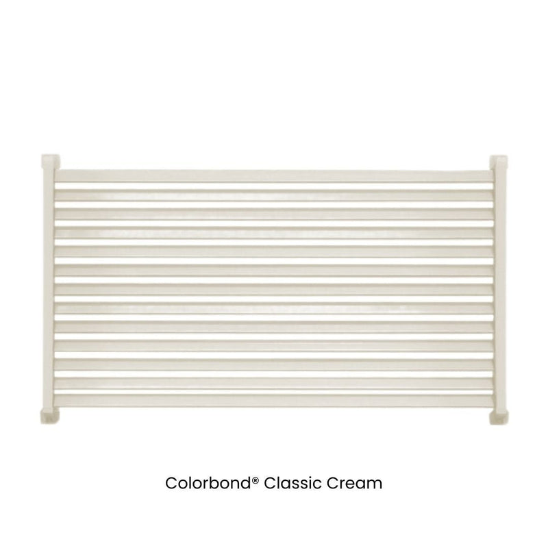 Load image into Gallery viewer, Clik'n'Fit® Aluminium Window Privacy Screens - LOUVRE SLATS - 1500, 1800 or 2100mm Width Windows