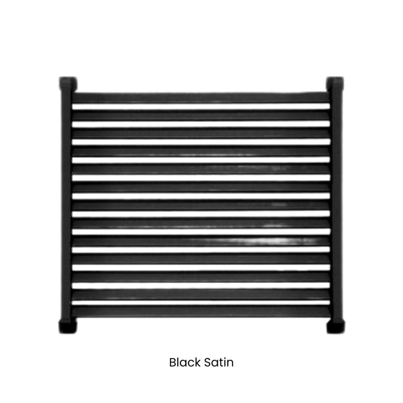 Load image into Gallery viewer, Clik'n'Fit® Aluminium Window Privacy Screens - LOUVRE SLATS - 600mm, 900mm or 1200mm Widths