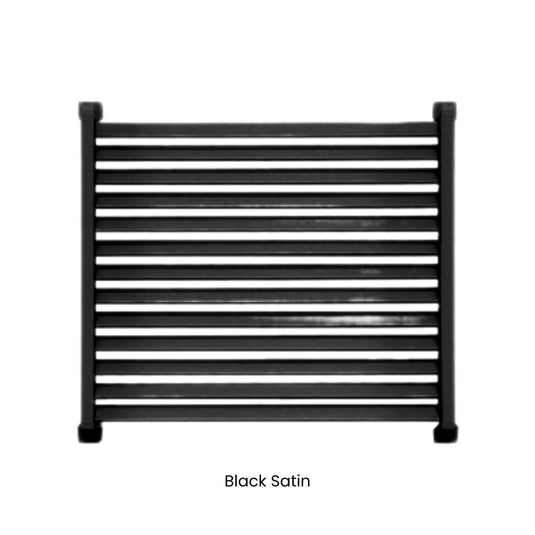 Clik'n'Fit® Aluminium Window Privacy Screens - LOUVRE SLATS - 600mm, 900mm or 1200mm Widths