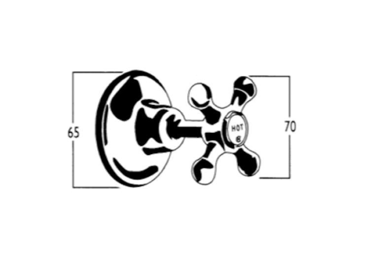 Load image into Gallery viewer, Copper or Brass Wall Mounted Taps