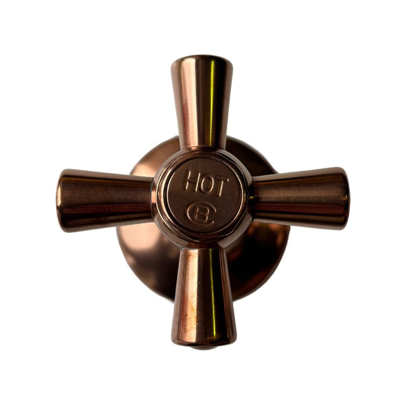 Load image into Gallery viewer, Copper or Brass Wall Mounted Taps