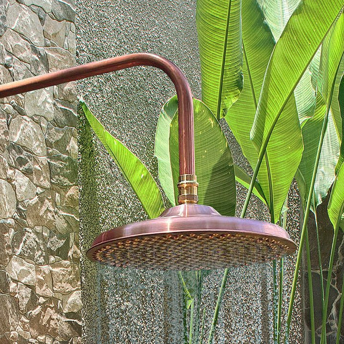 Load image into Gallery viewer, Copper Shower Head - 250mm - High Flow 9L/Min