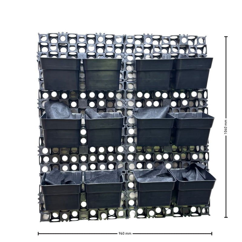 Load image into Gallery viewer, DIY Vertical Garden Kit - 52mm Screen (960mm x 1040mm) + 12 Pots