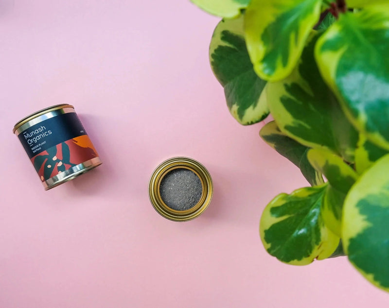 Load image into Gallery viewer, Tin of open plant soil food