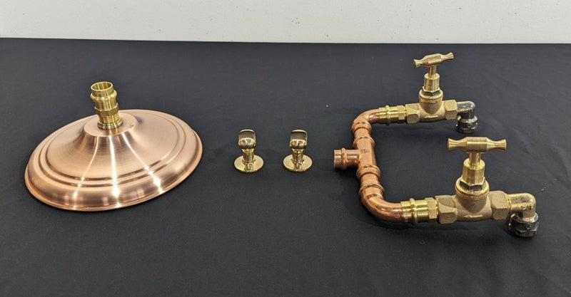 Load image into Gallery viewer, Outdoor Shower 'Just Add Pipe' Kit - ESH-COPSHOWER-JAP - Eco Sustainable House