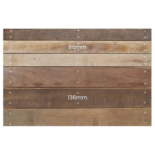 Recycled Timber for Decking, Privacy Screens or Fencing ($/LM)