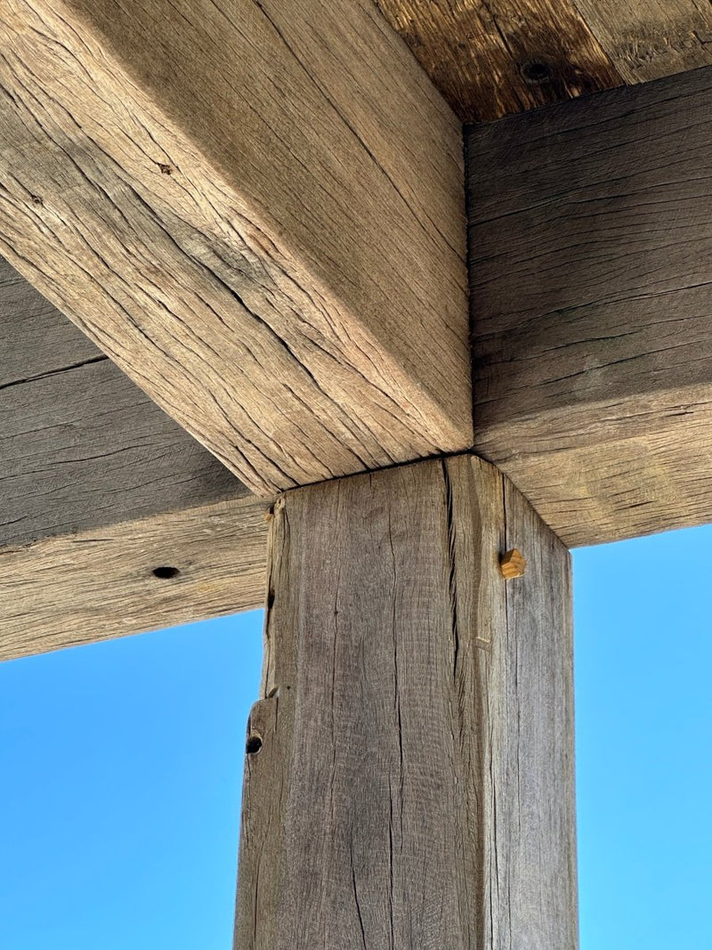 Load image into Gallery viewer, Recycled Timber Posts - Wire Brushed
