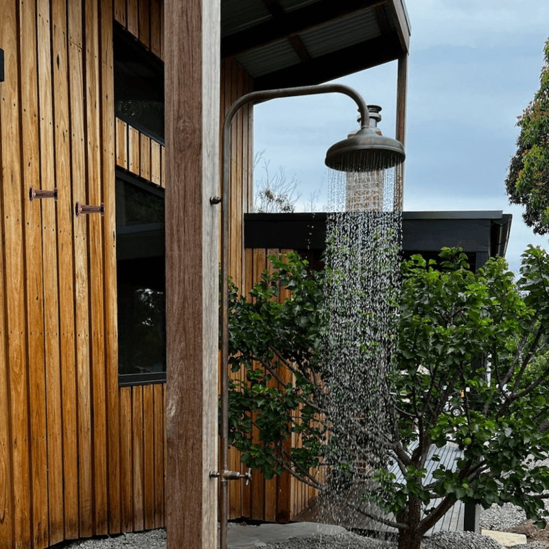 Load image into Gallery viewer, Towel Hooks - Outdoor Shower Accessory - Copper or Brass