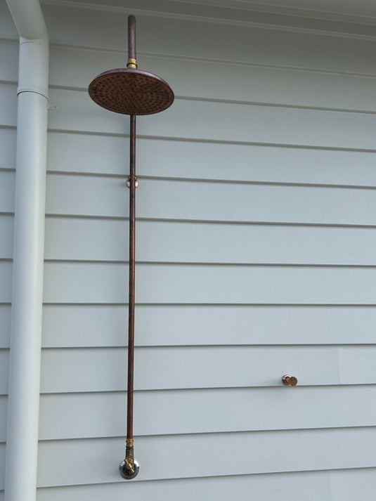 Towel Hooks - Outdoor Shower Accessory - Copper or Brass
