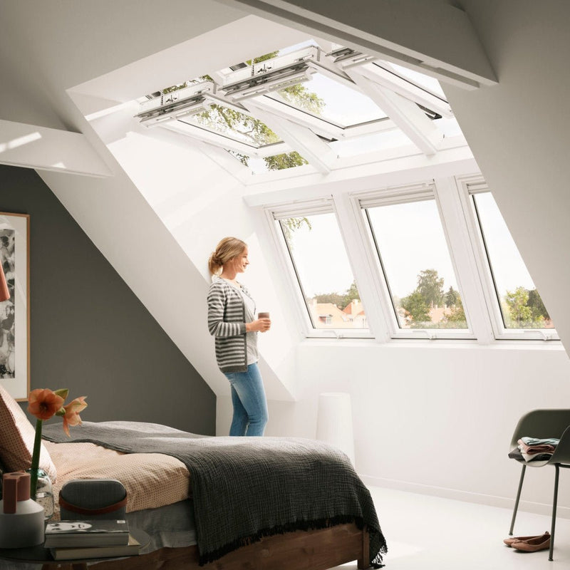 Load image into Gallery viewer, VELUX GGL Roof Window (Centre-Pivot Roof Window) - VEL-GGL CK02 - Eco Sustainable House