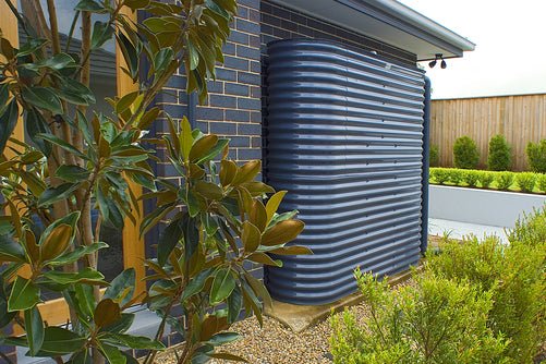 Water Storage Standoff - Finding Space for a Rainwater Tank - Eco Sustainable House