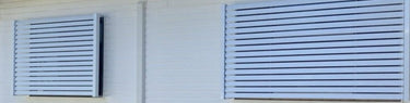 Privacy Window Shield Aluminium Window Privacy Screens | Eco Sustainable House
