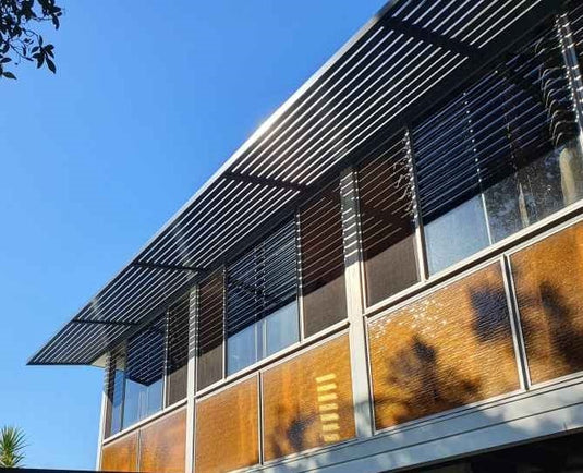 Aluminium Window Privacy Screens | Eco Sustainable House