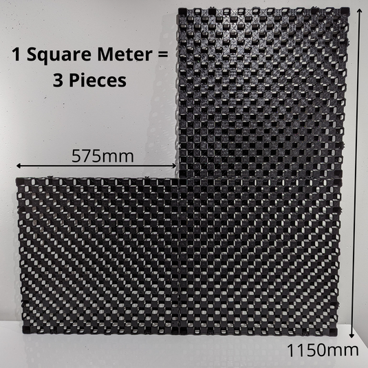 1 square metre of 30mm flo cell with measurements