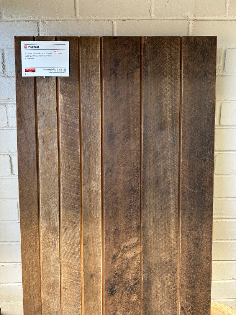 Load image into Gallery viewer, Hardwood Wall Cladding - Rustic Park Clad - Shiplap
