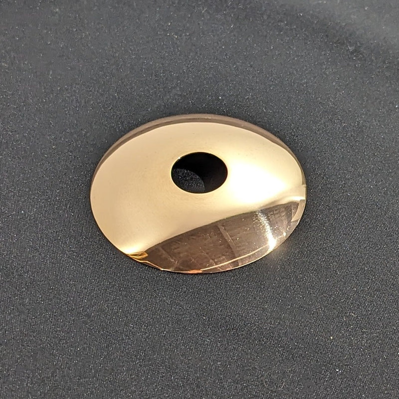 Load image into Gallery viewer, round copper cover plate
