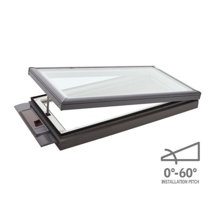 VELUX VCS Solar Powered Opening Skylight For Flat Roofs