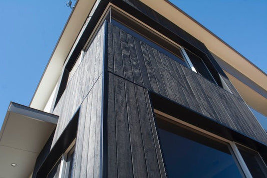 Charred Timber Cladding - Shiplap