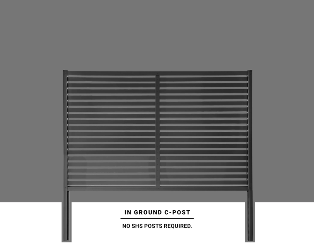 Slat Privacy Screens | Colorbond Aluminium Panels