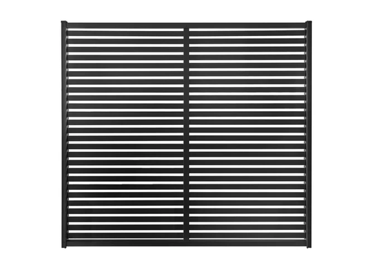 Clik'n'Fit® Aluminium Privacy Screen - Single Slat Fence Panel -  2350mm W x 6 Heights-   Colorbond Colours