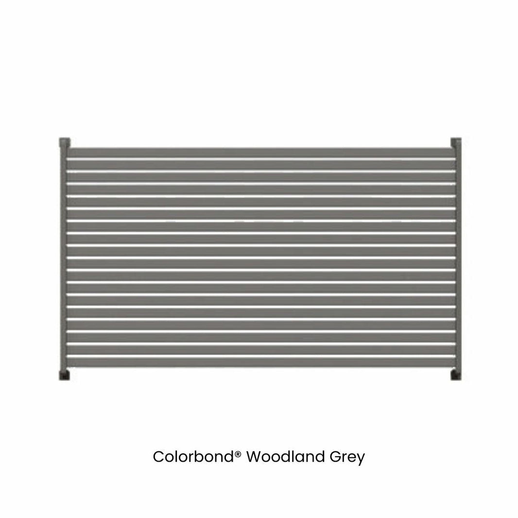 Slat Privacy Screens | Colorbond Aluminium Panels
