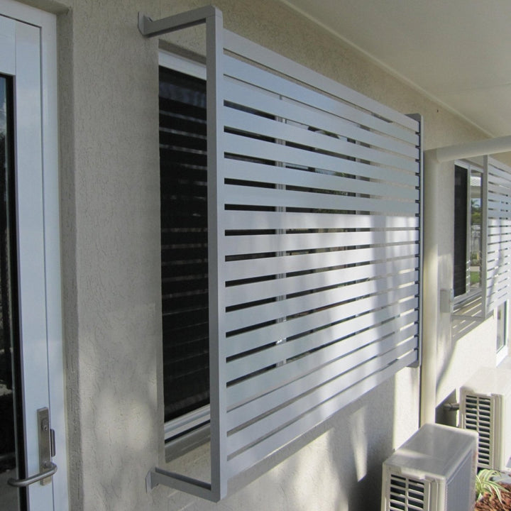 Aluminium Window Privacy Screens | Eco Sustainable House