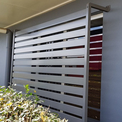 Fixed Aluminium Screen Aluminium Privacy Screen | Window Privacy Screens | DIY