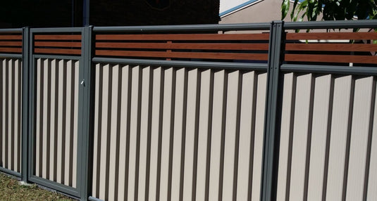 Colorbond Fence Height Extension - 2350mm Wide x 3 Heights. (247mm, 286mm, 300mm)