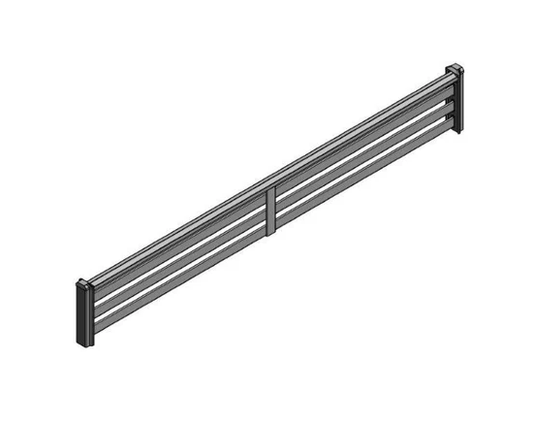 Colorbond Fence Height Extension - 2350mm Wide x 3 Heights. (247mm, 286mm, 300mm)