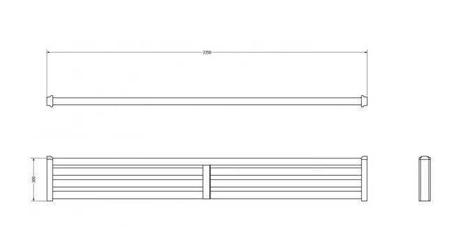 Load image into Gallery viewer, Colorbond Fence Height Extension - 2350mm Wide x 3 Heights. (247mm, 286mm, 300mm)
