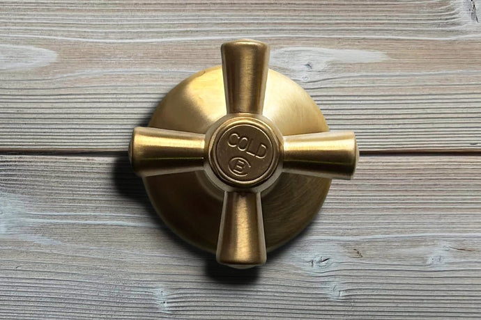 Copper or Brass Wall Mounted Taps