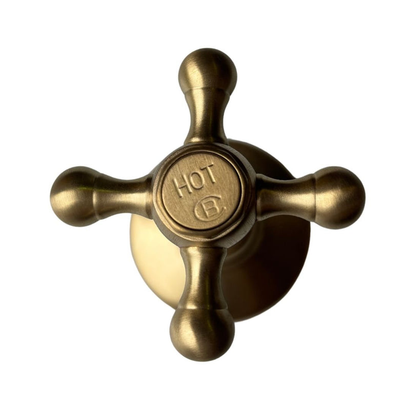 Load image into Gallery viewer, Copper or Brass Wall Mounted Taps
