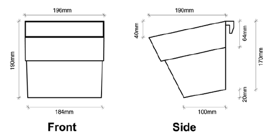 Vertical Garden Modular Kit (30mm) - ATL-80033-DIY - Eco Sustainable House