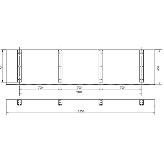 Modern Window Hoods - Bracketed - Modhoods