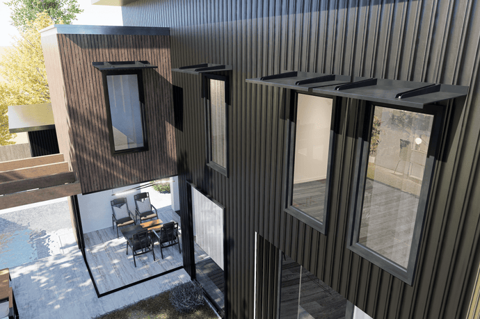 Modern Window Hoods - Bracketed - Modhoods