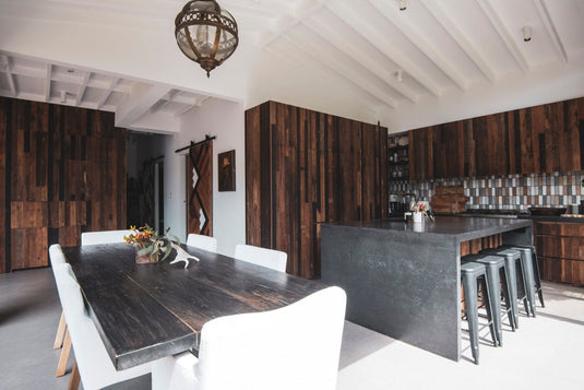 Original Weathered - Faced and Wire Brushed - Recycled Thin Cladding