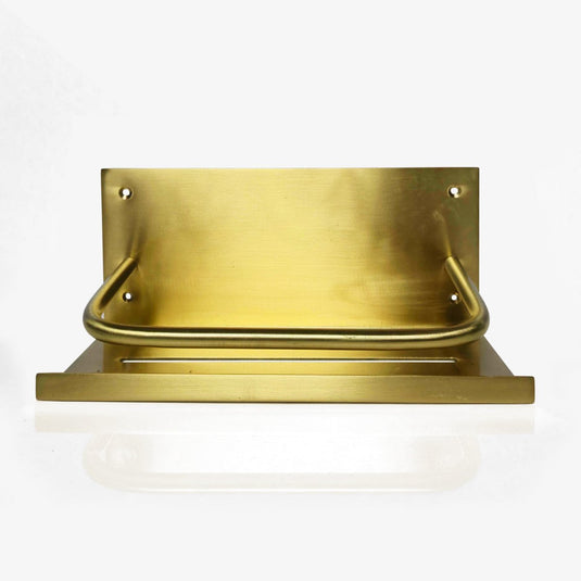Outdoor Shower Shelf Copper or Brass
