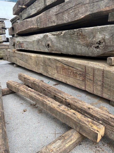 Load image into Gallery viewer, Recycled Timber Posts - Wire Brushed
